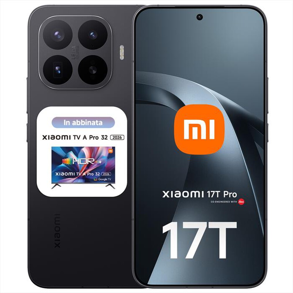 Immagine del prodotto XIAOMI - Smartphone XIAOMI 17T PRO 512GB+12GB-Black