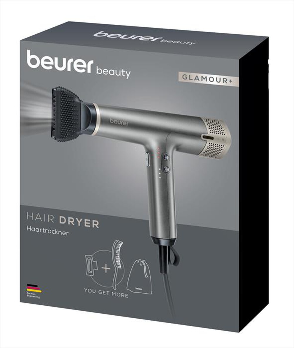 Immagine del prodotto BEURER - Asciugacapelli HC 2R GLAMOUR+-Grigio
