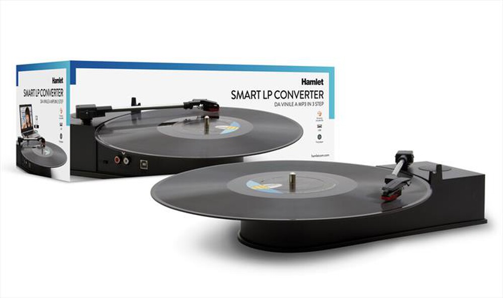 Immagine del prodotto HAMLET - DA VINILE A MP3-black