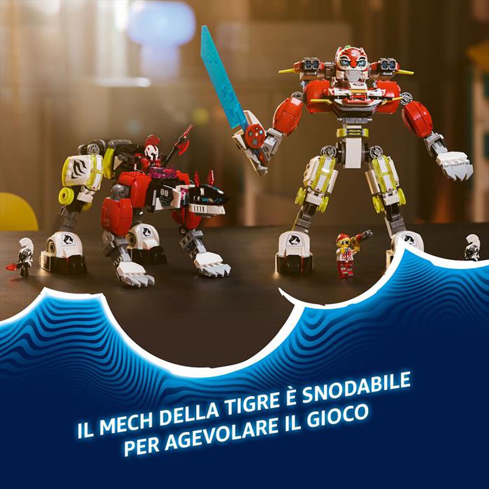 Immagine del prodotto LEGO - DREAMZzz Mech tigre Cooper e Bolide di Zero 71497