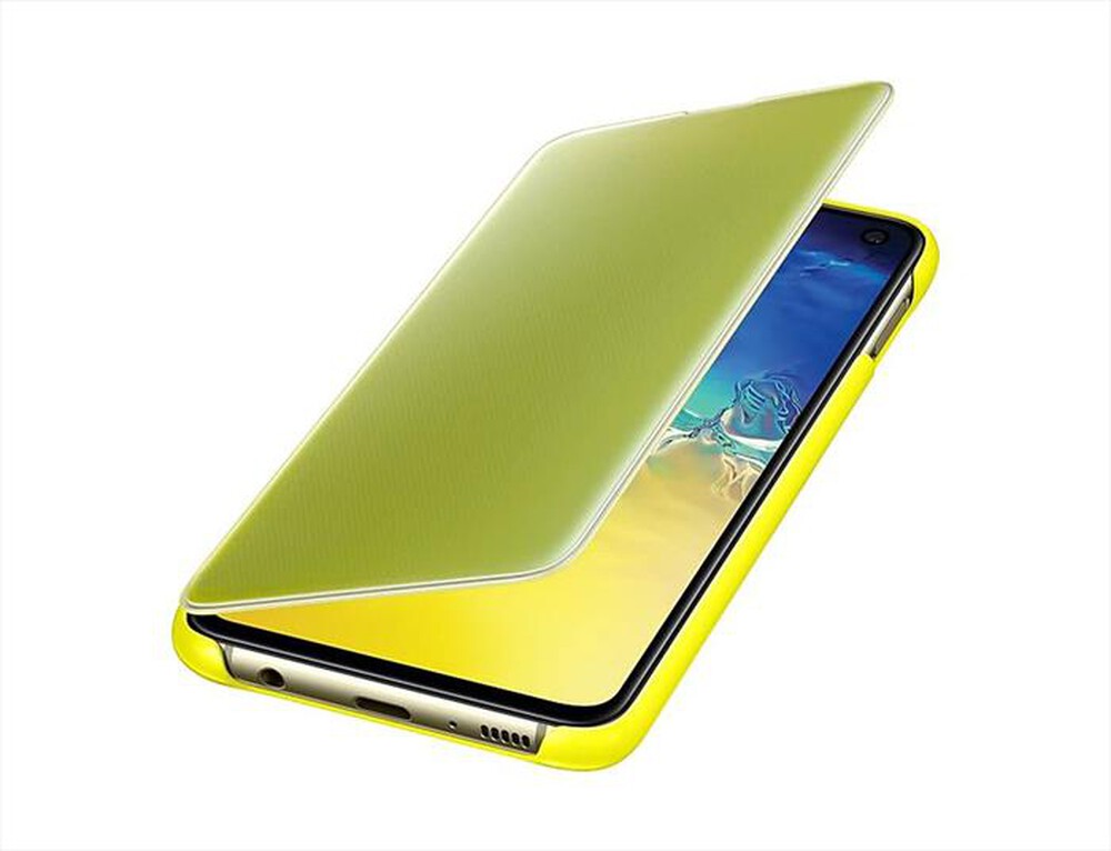"SAMSUNG - CLEAR VIEW COVER YELLOW GALAXY S10 E-GIALLO"