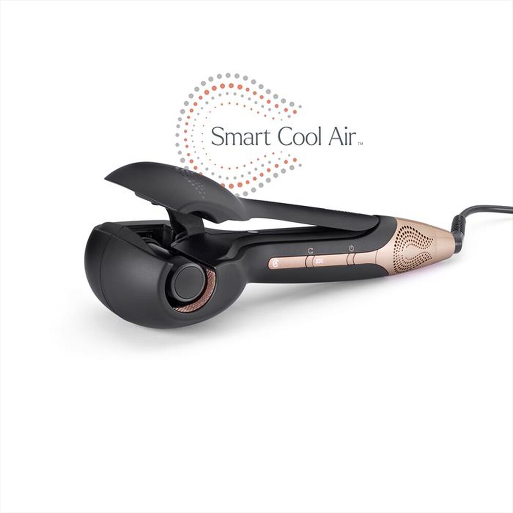 "BABYLISS - Spazzola arriccia capelli C1900E-Nero"