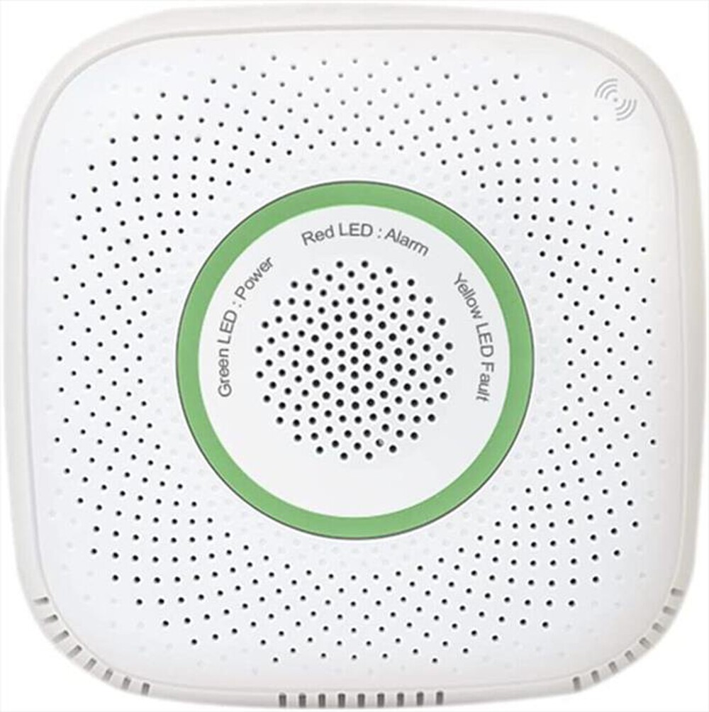 SHELLY - Rilevatore di Gas Wi-fi GAS GNC-White
