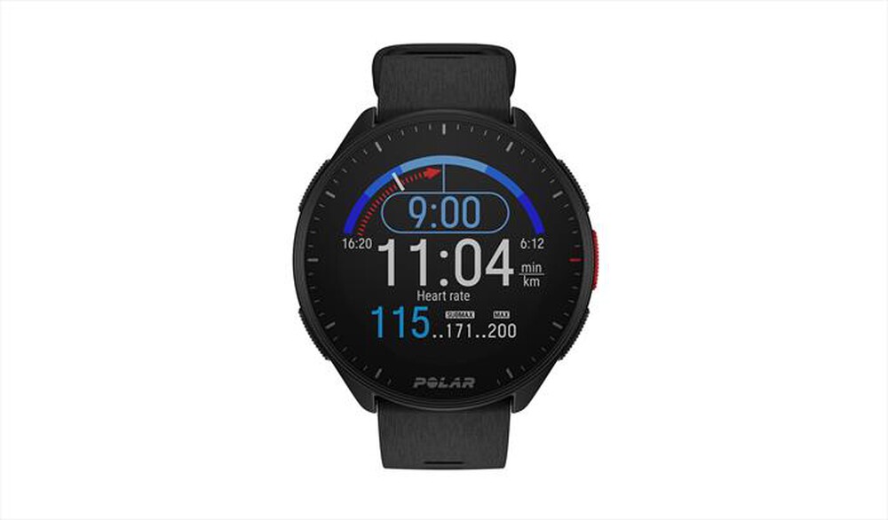 "POLAR - Pacer GPS Sports Watch Night Black S-L-Nero"