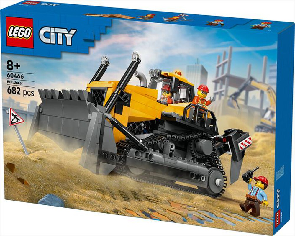 Immagine del prodotto LEGO - CITY BIG VEHICLES Bulldozer giallo 60466