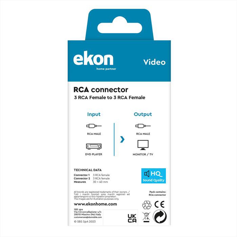 Immagine del prodotto SBS - ECVAD3RCAFF