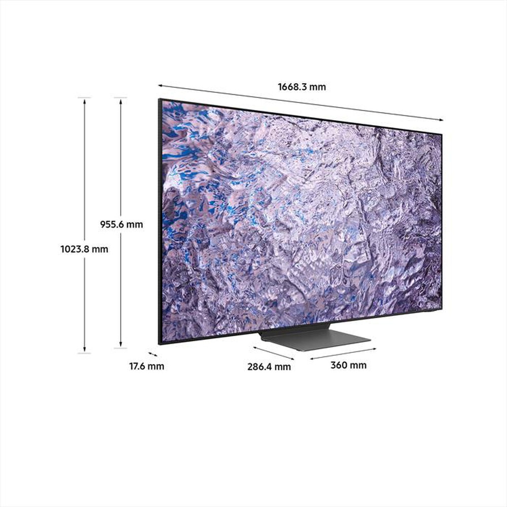 Immagine del prodotto SAMSUNG - Smart TV NEO QLED 8K UHD 75" QE75QN800CTXZT-TITAN BLACK