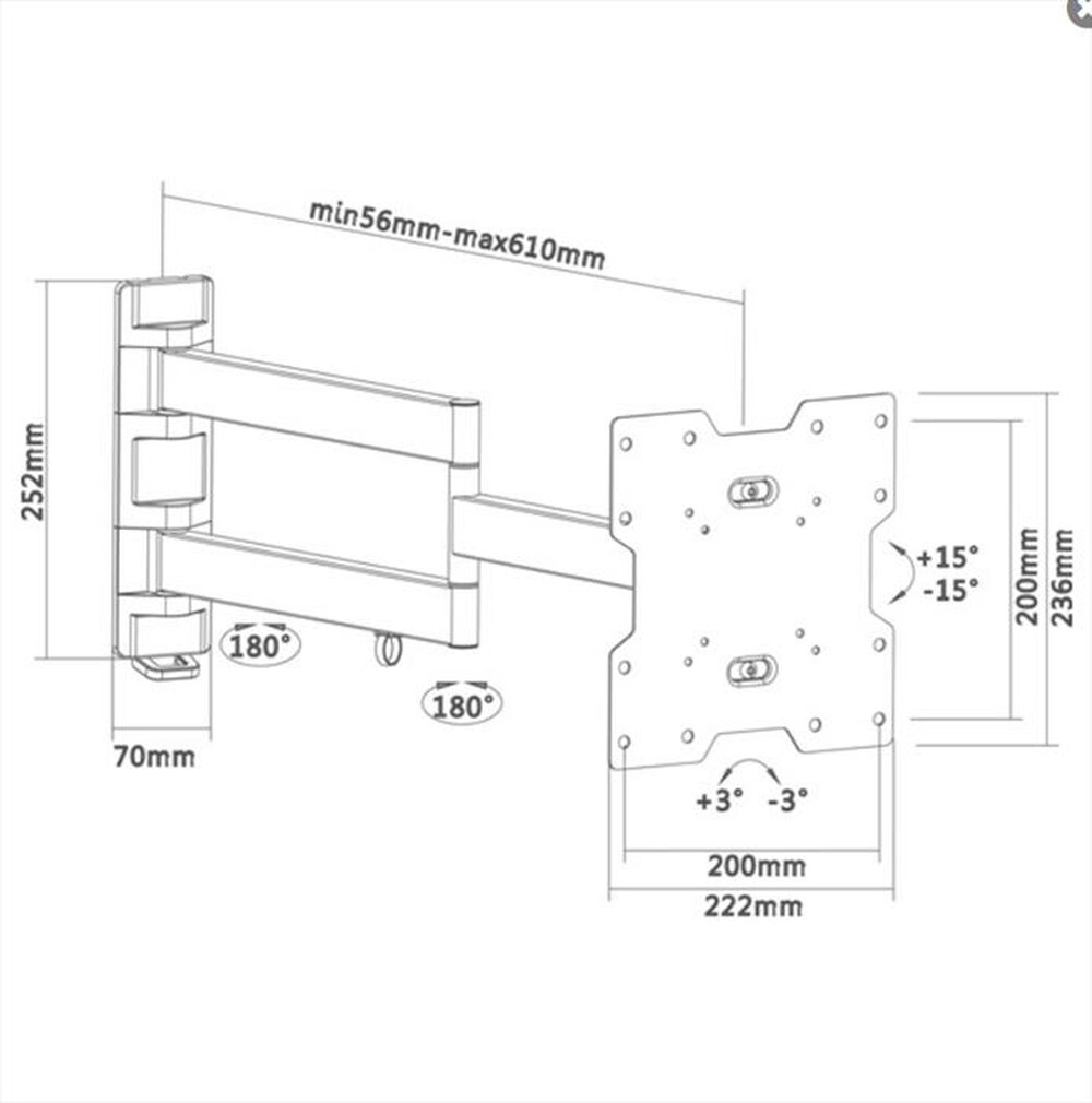 Immagine del prodotto CIATTI - LONG200NERO-NERO