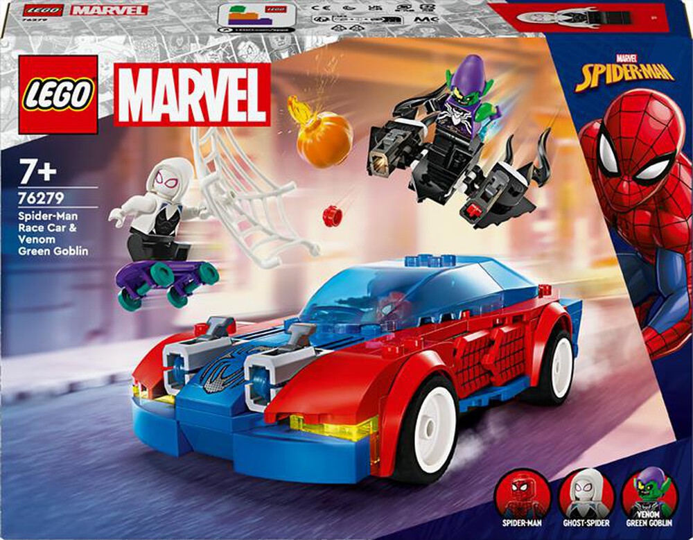 Immagine del prodotto LEGO - SUPER HEROES Auto Spider-Man e Venom Goblin 76279