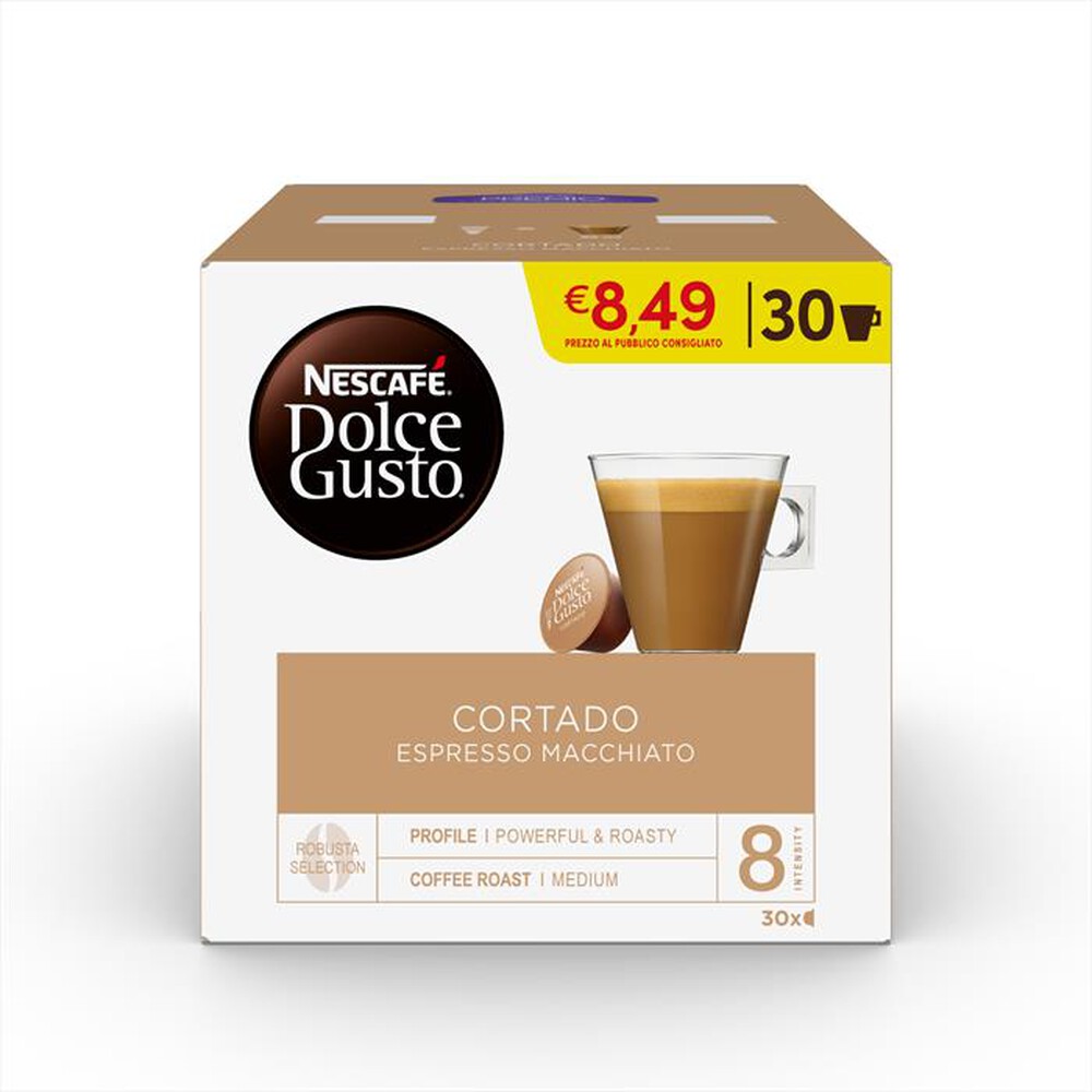 "NESCAFE' DOLCE GUSTO - Cortado Espresso Macchiato Magnum"