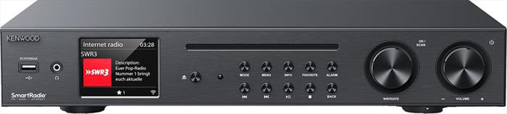 "KENWOOD - Amplificatore finale KR-W8000SCD-Nero"