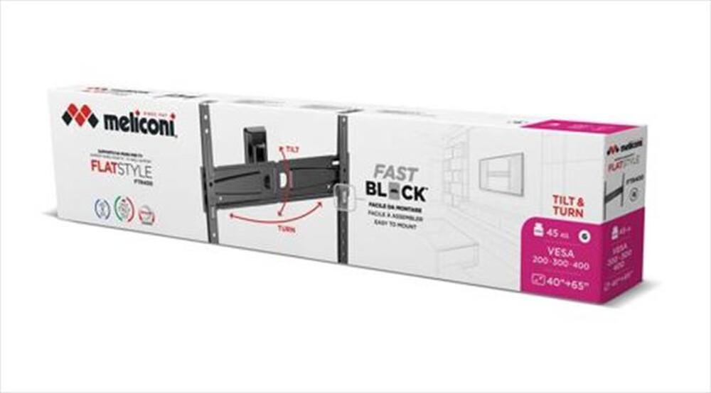 "CME - Supporto TV FLATSTYLE FTR 400 IT-Nero"