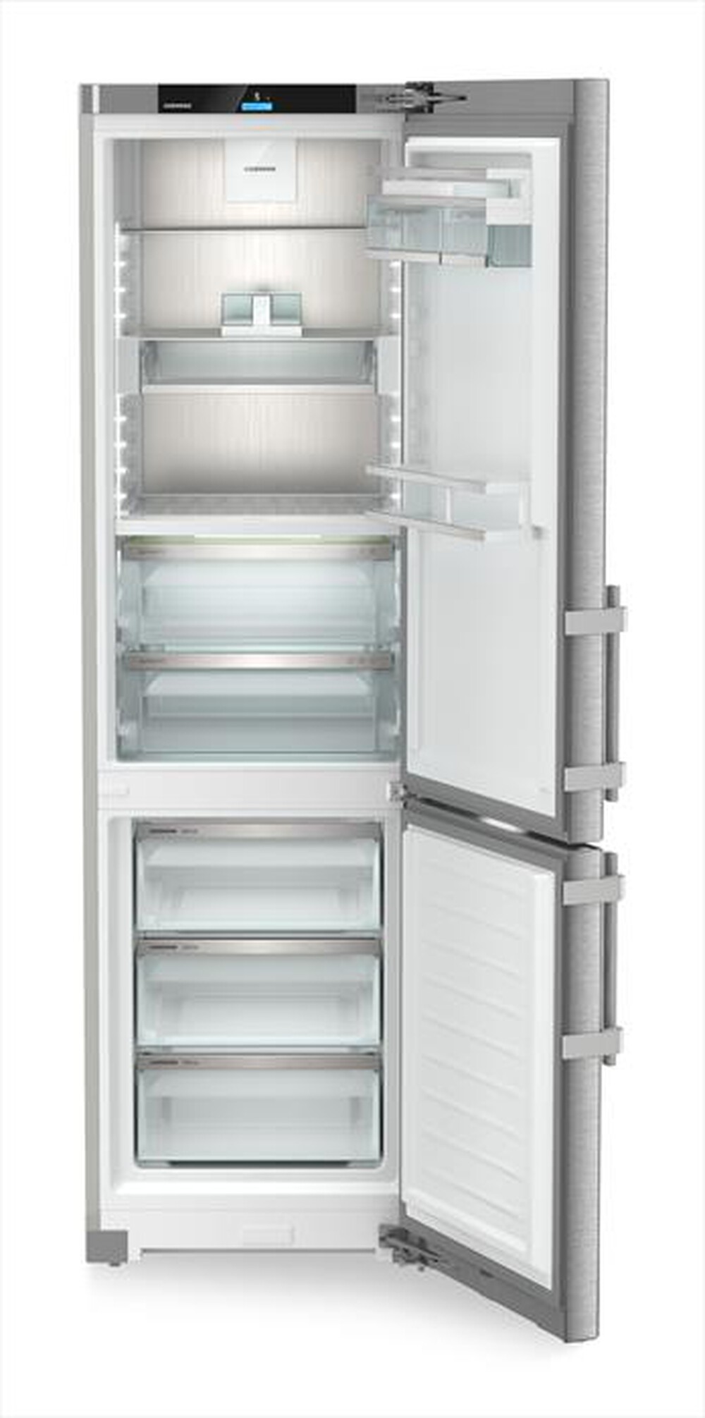 "LIEBHERR - Frigorifero combinato CBNSDB 5753-20 Classe B-SmartSteel / Silver"