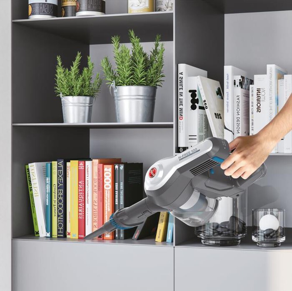 Immagine del prodotto HOOVER - Scopa elettrica H-FREE 100 HF122CAR 011-Blu/Titanio