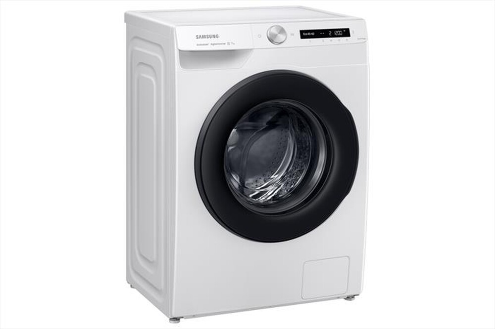 "SAMSUNG - Lavatrice slim WW70A6S28AW/S3 ULTRAWASH AICONTROL-bianco oblò Shiny Black"