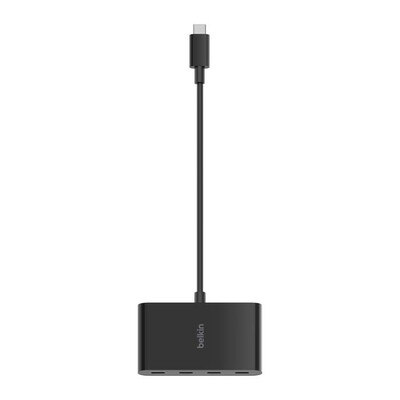 BELKIN - HUB 4 PORTE DA USB-C A USB-C-nero