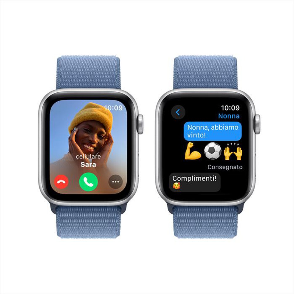 "APPLE - Watch SE GPS Cassa 44mm-Blu Inverno"