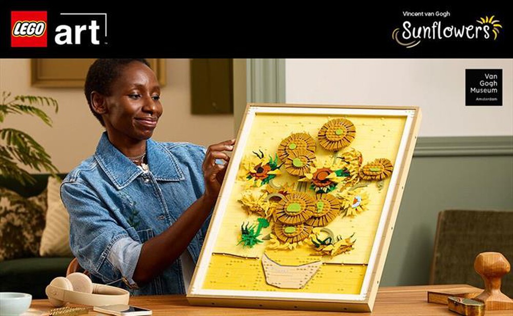 "LEGO - VINCENT VAN GOGH  GIRASOLI 31215-,"
