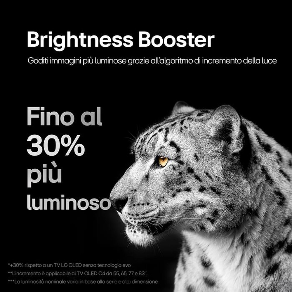 Immagine del prodotto LG - Smart TV OLED evo UHD 4K 83" Serie C4 OLED83C44LA-Marrone