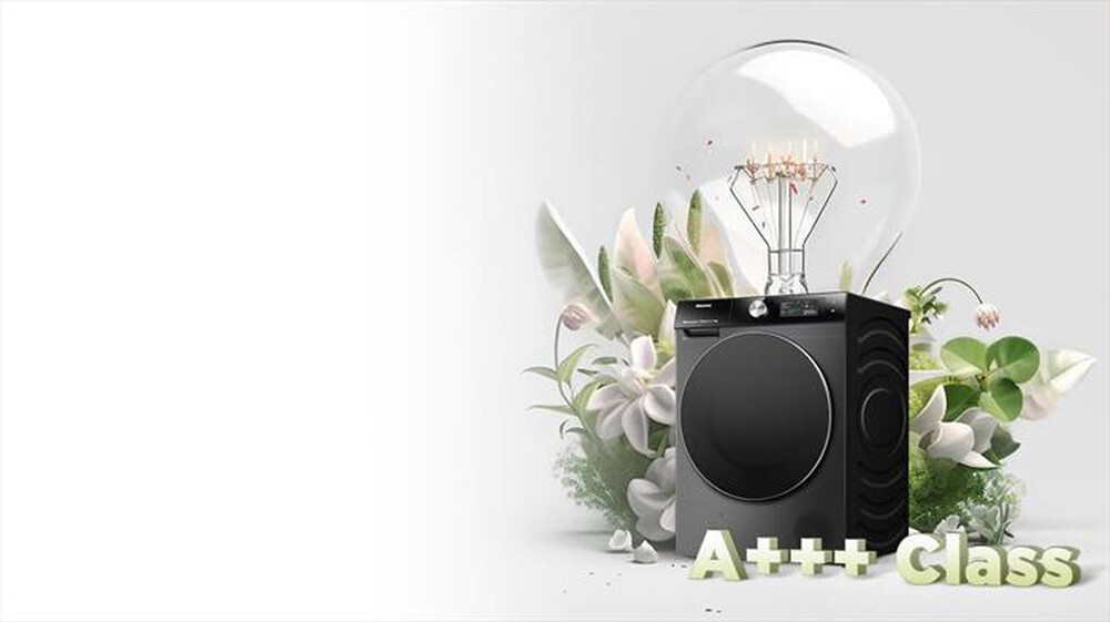 "HISENSE - Asciugatrice DH7S107BB 10 Kg Classe A+++-Nero"