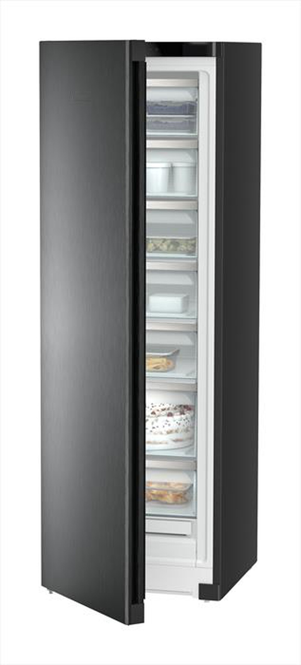 "LIEBHERR - Congelatore verticale SFNBDE 5227-20 ClasseE 277lt-BlackSteel / Nero"