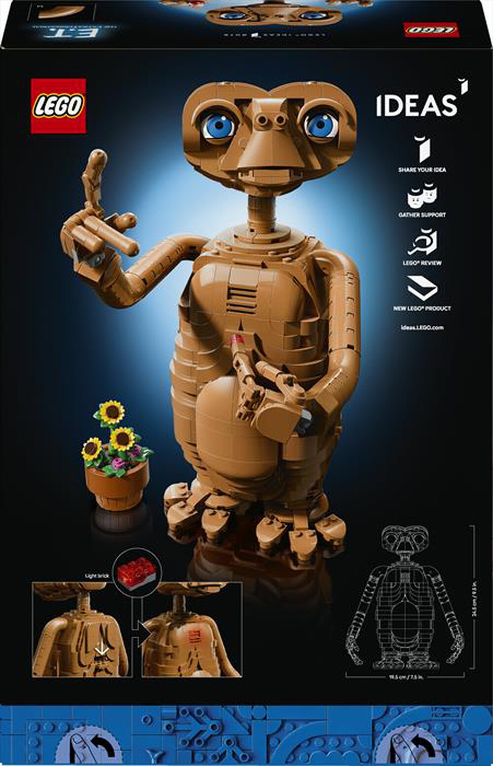 Immagine del prodotto LEGO - IDEAS E.T. the Extra-Terrestrial - 21370