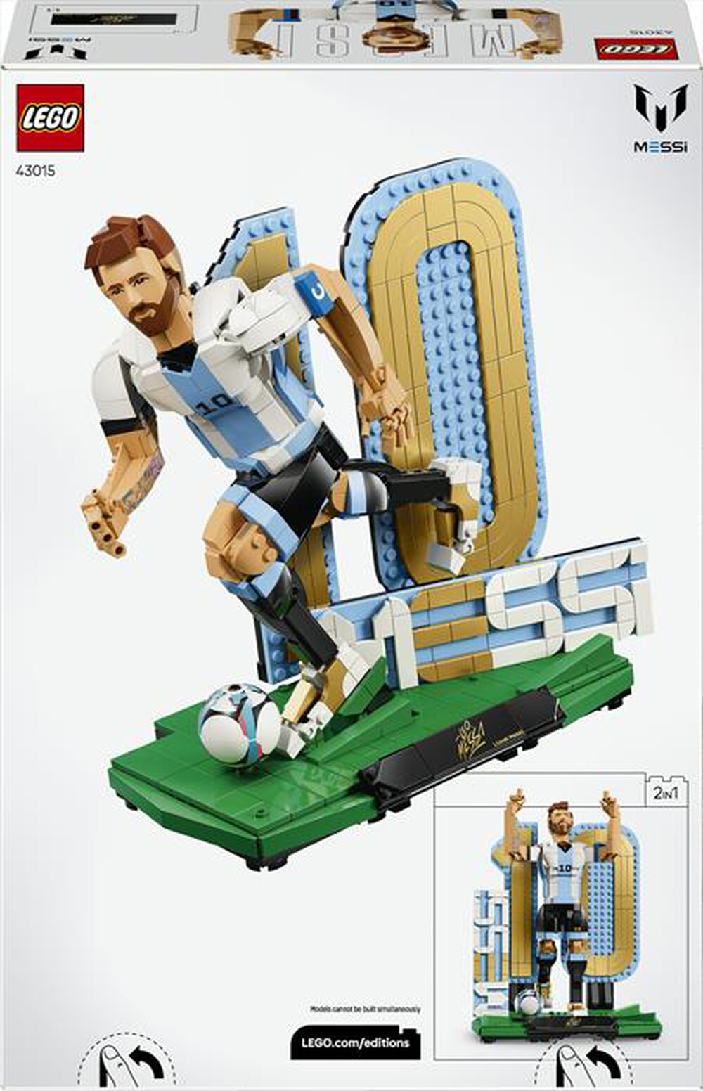 Immagine del prodotto LEGO - EDITIONS Lionel Messi Leggenda del calcio - 43015