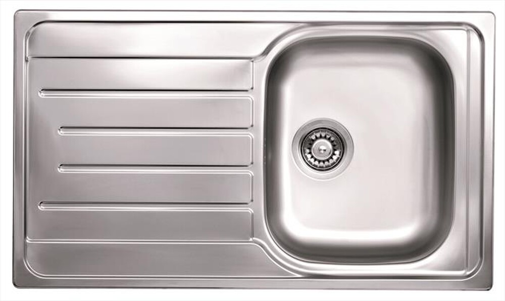 "GLEM GAS - Lavello lineare GL186IXD 1 vasche-Inox"