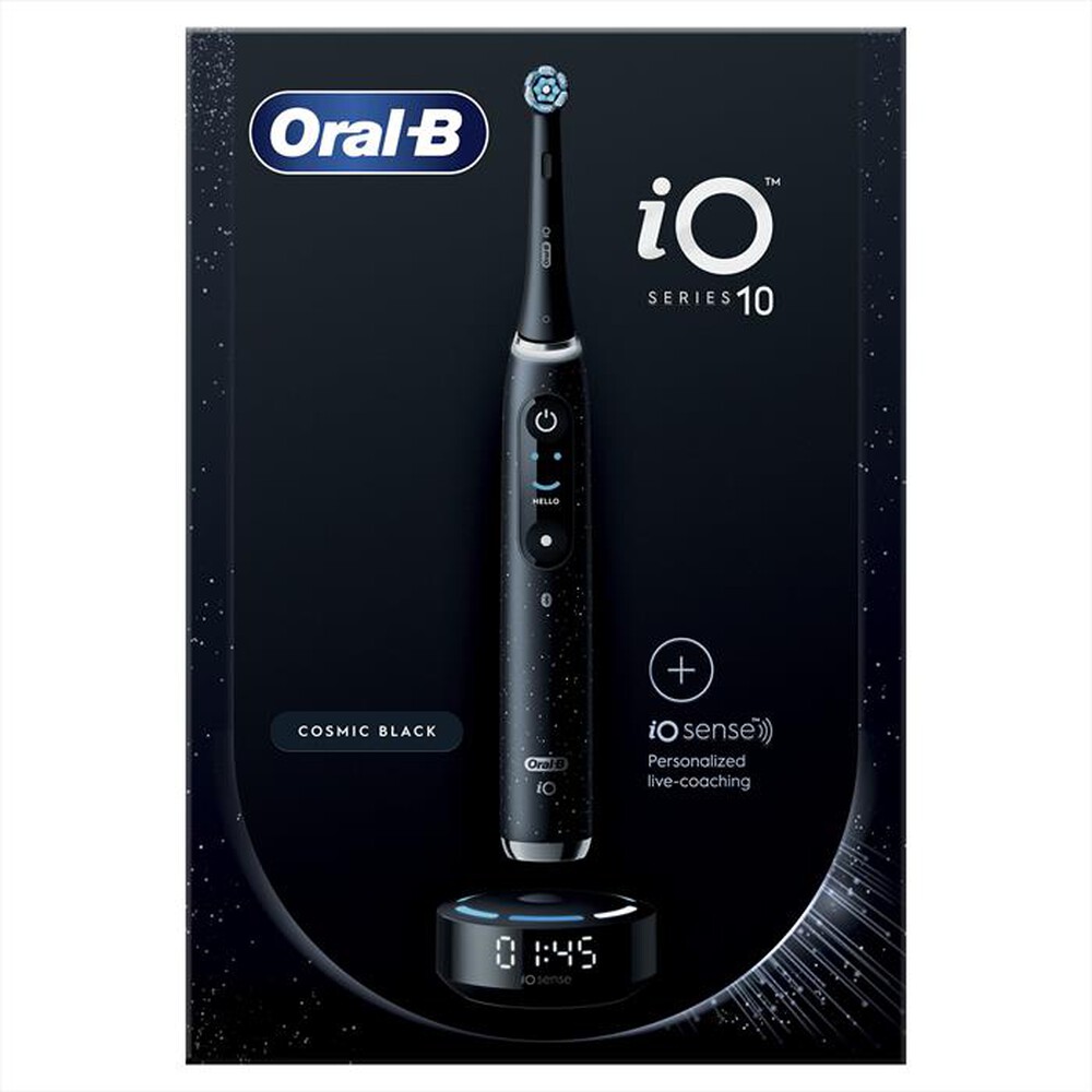 "ORAL-B - Spazzolino elettrico IO 10-Nero"