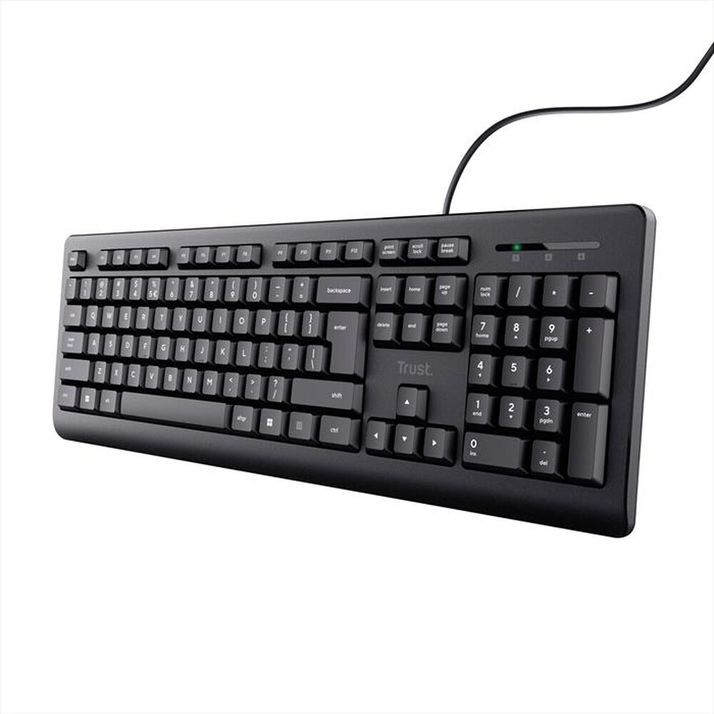 "TRUST - BASICS KEYBOARD IT-Black"
