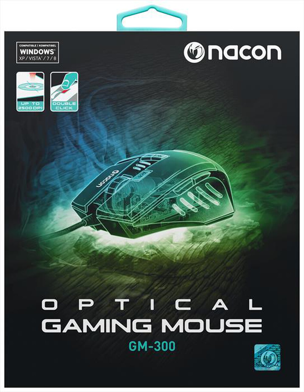 Immagine del prodotto NACON - PCGM-300 Optical Gaming Mouse-Nero