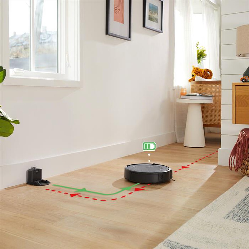 "iROBOT - Aspirapolvere robot ROOMBA I5158-Grigio"