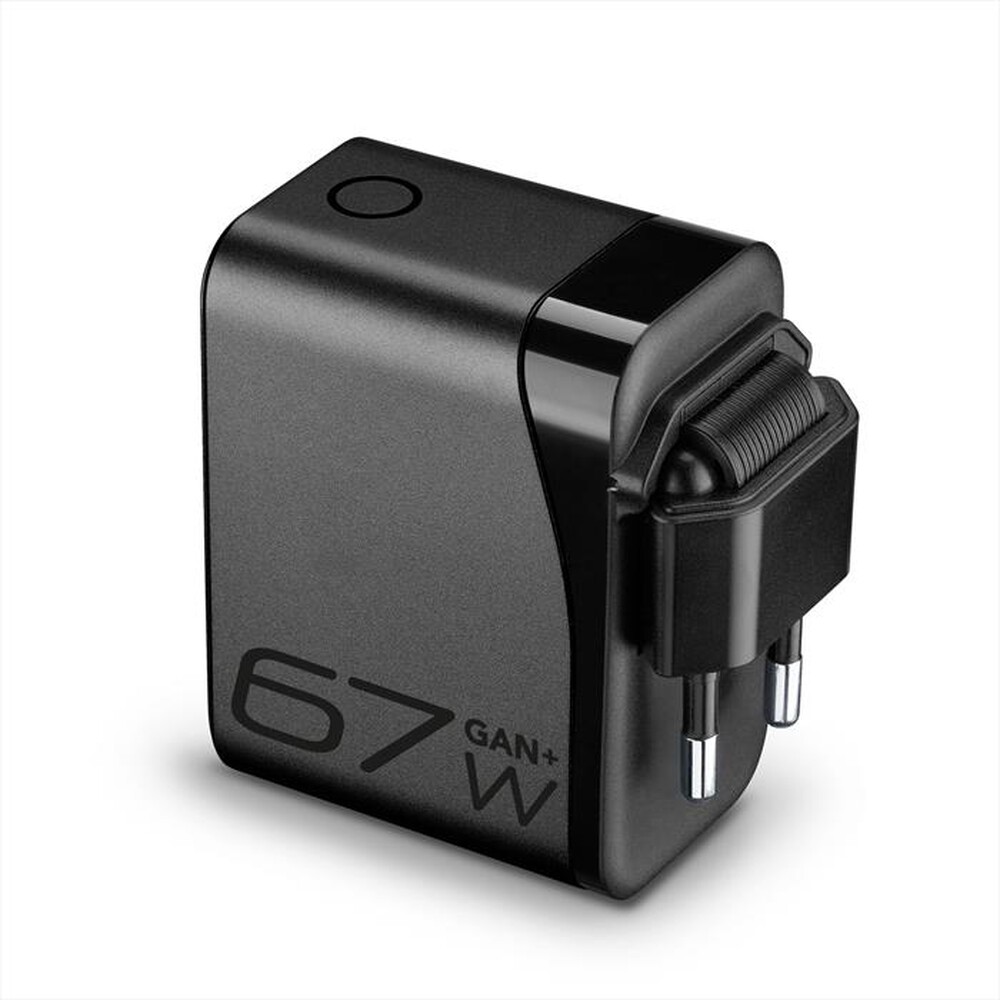 Immagine del prodotto CELLULARLINE - Caricabatterie da rete POWERVIEW IQ KIT ACH 67W-Nero