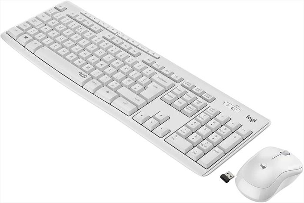 "LOGITECH - MK295 Silent-Bianco"