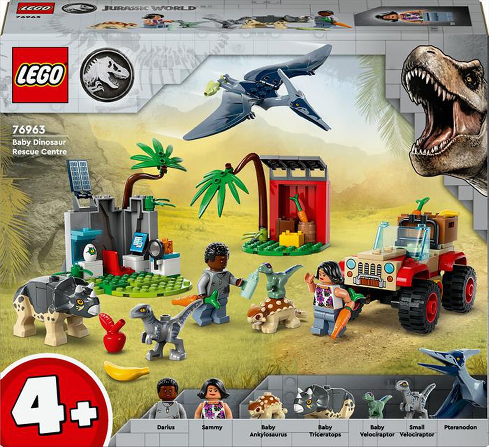 Immagine del prodotto LEGO - JURASSIC WORLD Centro soccorso babydinosauri 76963