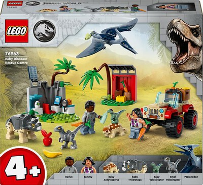 LEGO - JURASSIC WORLD Centro soccorso babydinosauri 76963