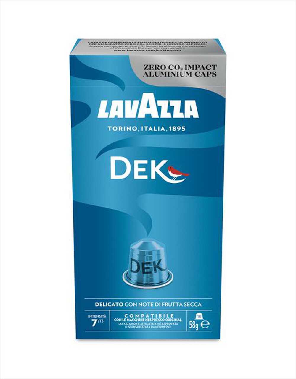 "LAVAZZA - Dek - 10 caps-Blu"