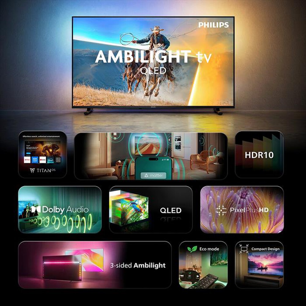 Immagine del prodotto PHILIPS - Smart TV QLED FHD 40" 40PQS6901/12-40PQS6901/12