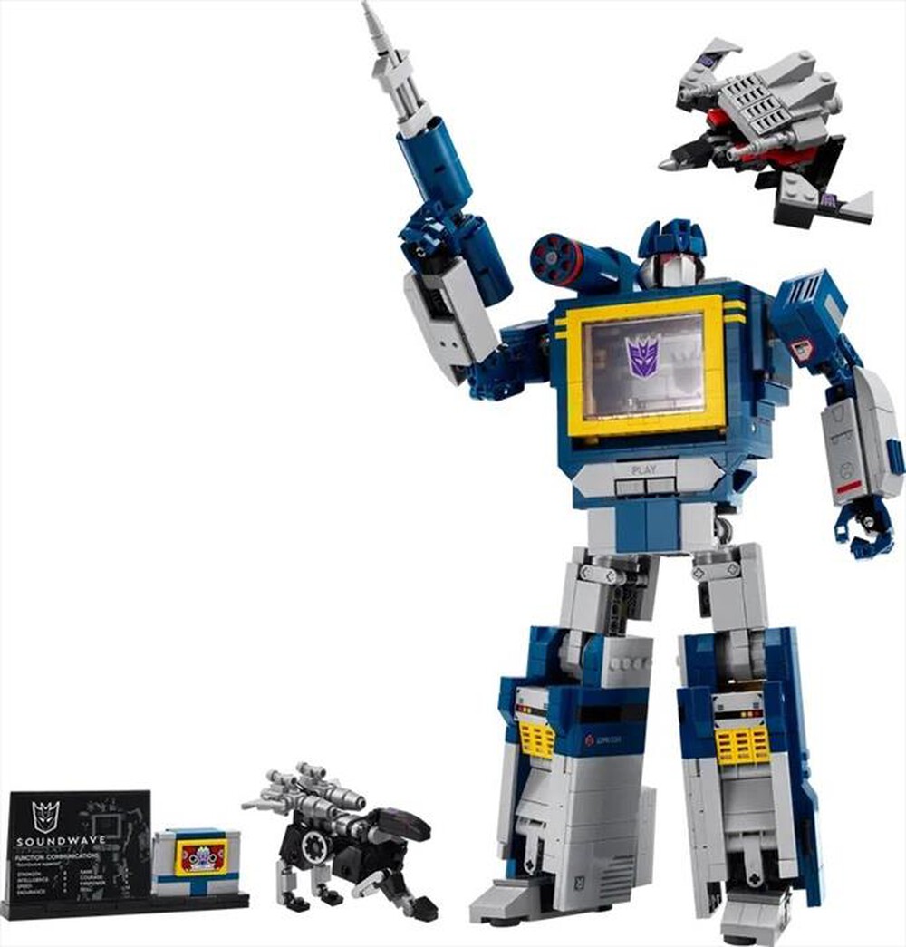 Immagine del prodotto LEGO - ICONS Transformers: Soundwave - 10358-Multicolore