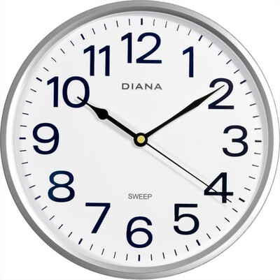 ELITE-DIANA - Orologio da parete 111 739/9-Silver