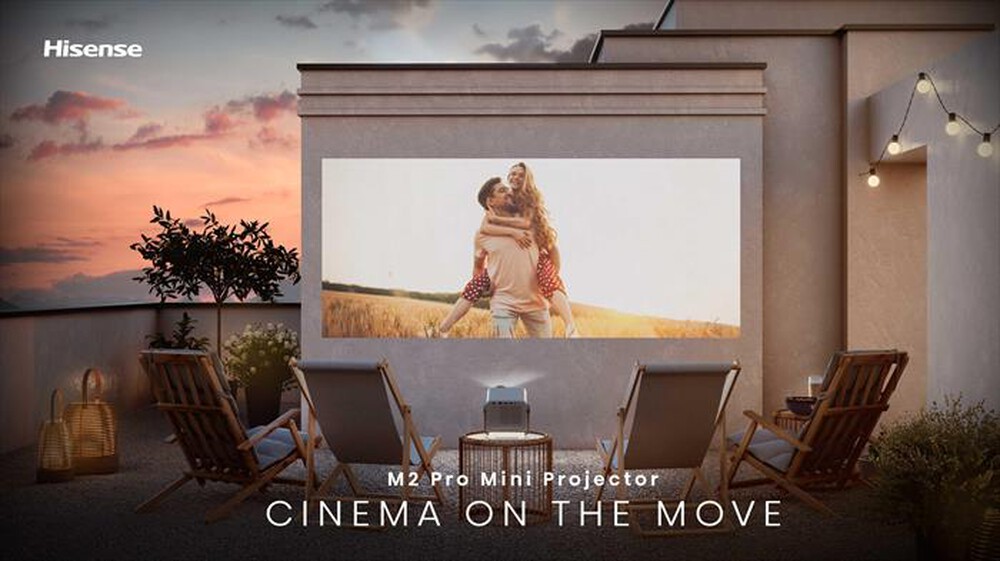 Immagine del prodotto HISENSE - Mini Proiettore Smart 4K M2 PRO-Grigio