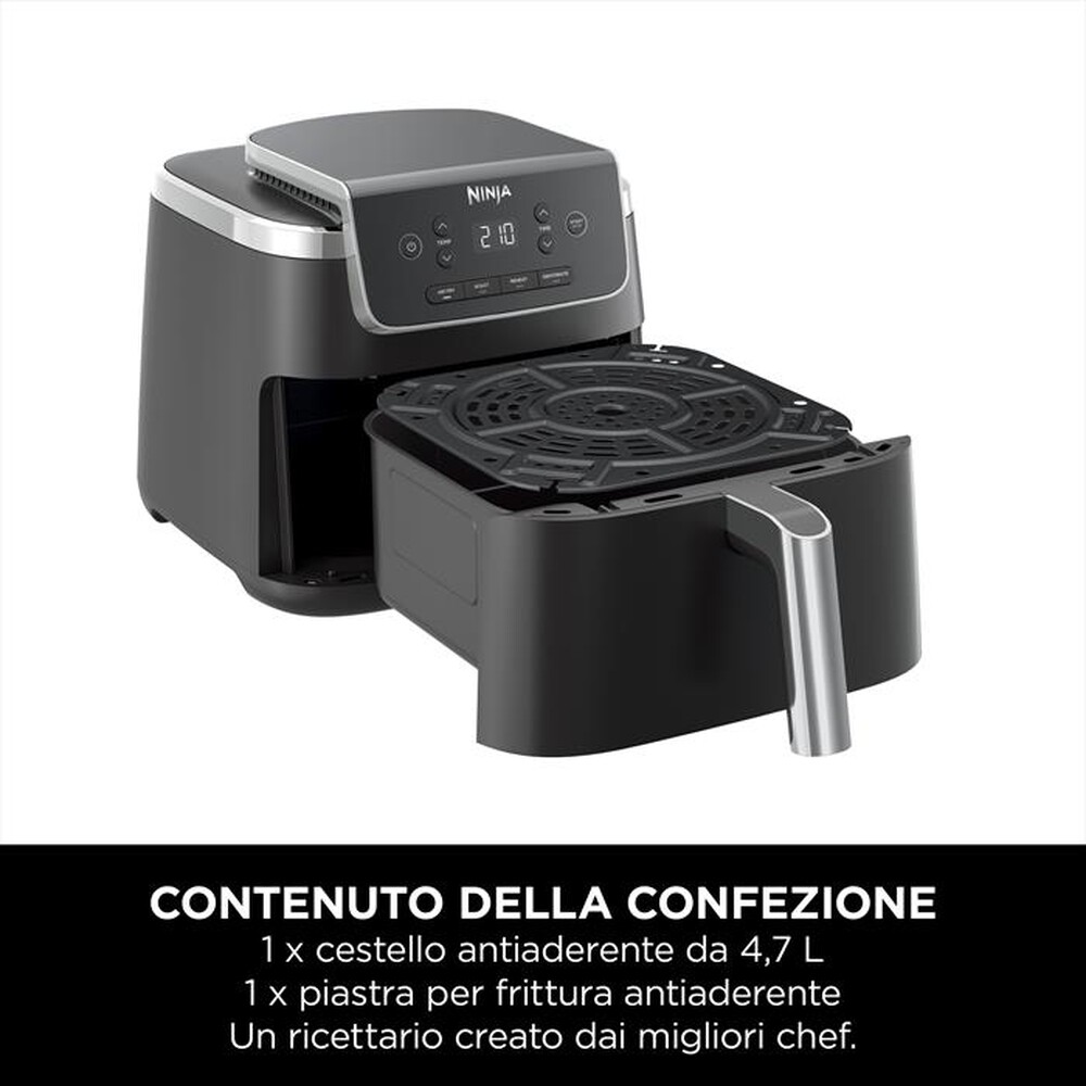 "NINJA - Friggitrice ad aria PRO DA 4,7L AF140EU-Nero"
