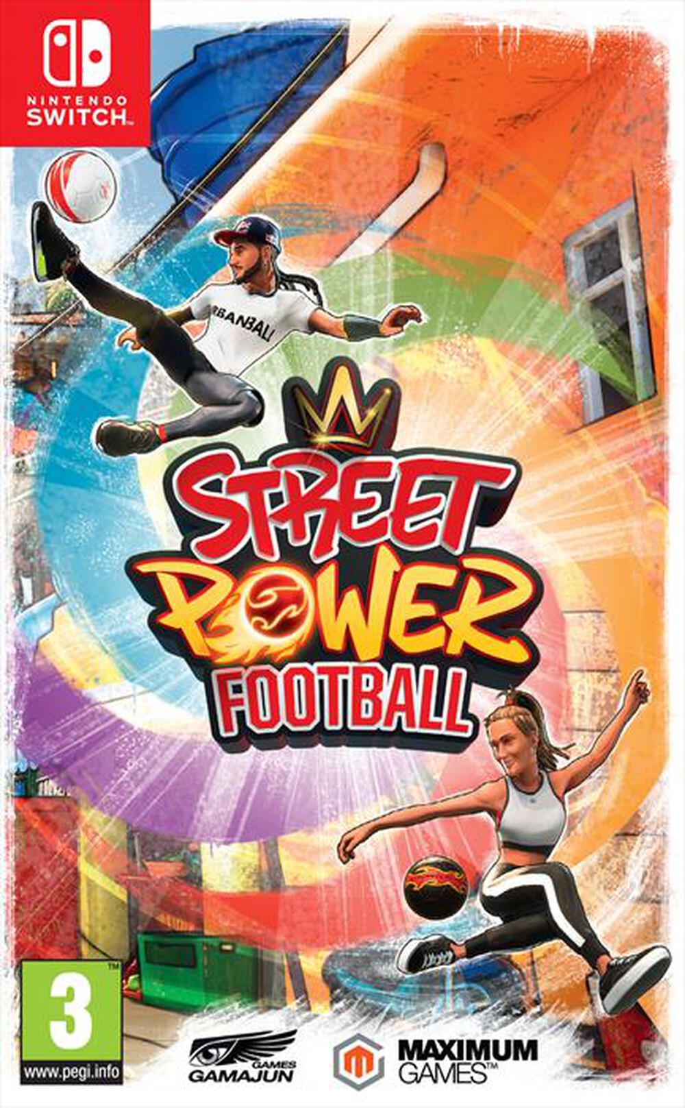 "MAXIMUM GAMES - STREET POWER FOOTBALL SWT"