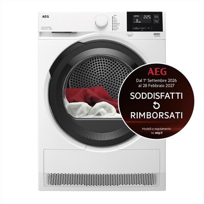 AEG - Asciugatrice TR7HG18C 8Kg Classe C-Bianco