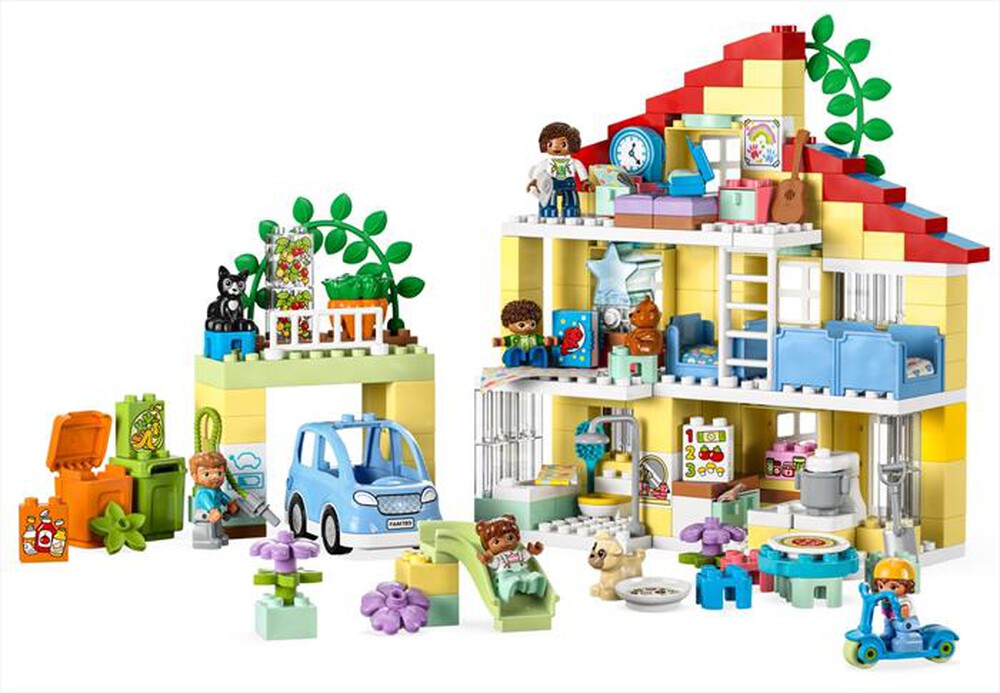 "LEGO - DUPLO Casetta 3 in 1 - 10994-Multicolore"