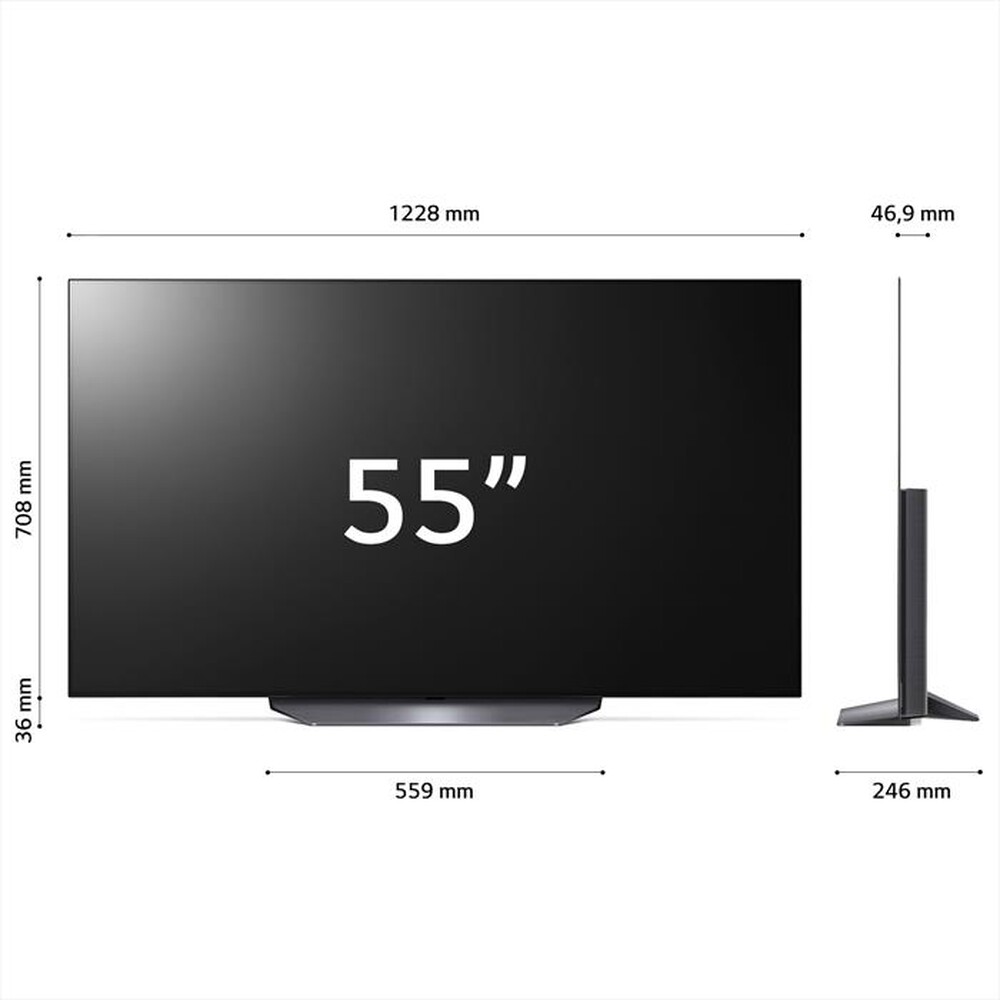"LG - Smart TV OLED UHD 4K 55\" OLED55B36LA-Blu"