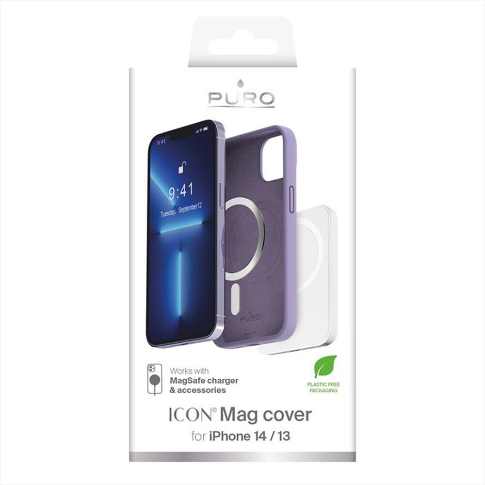 Immagine del prodotto PURO - Cover ICON MAG PUIPC1461ICONMLVD per iPhone 13/14-Tech Lavender