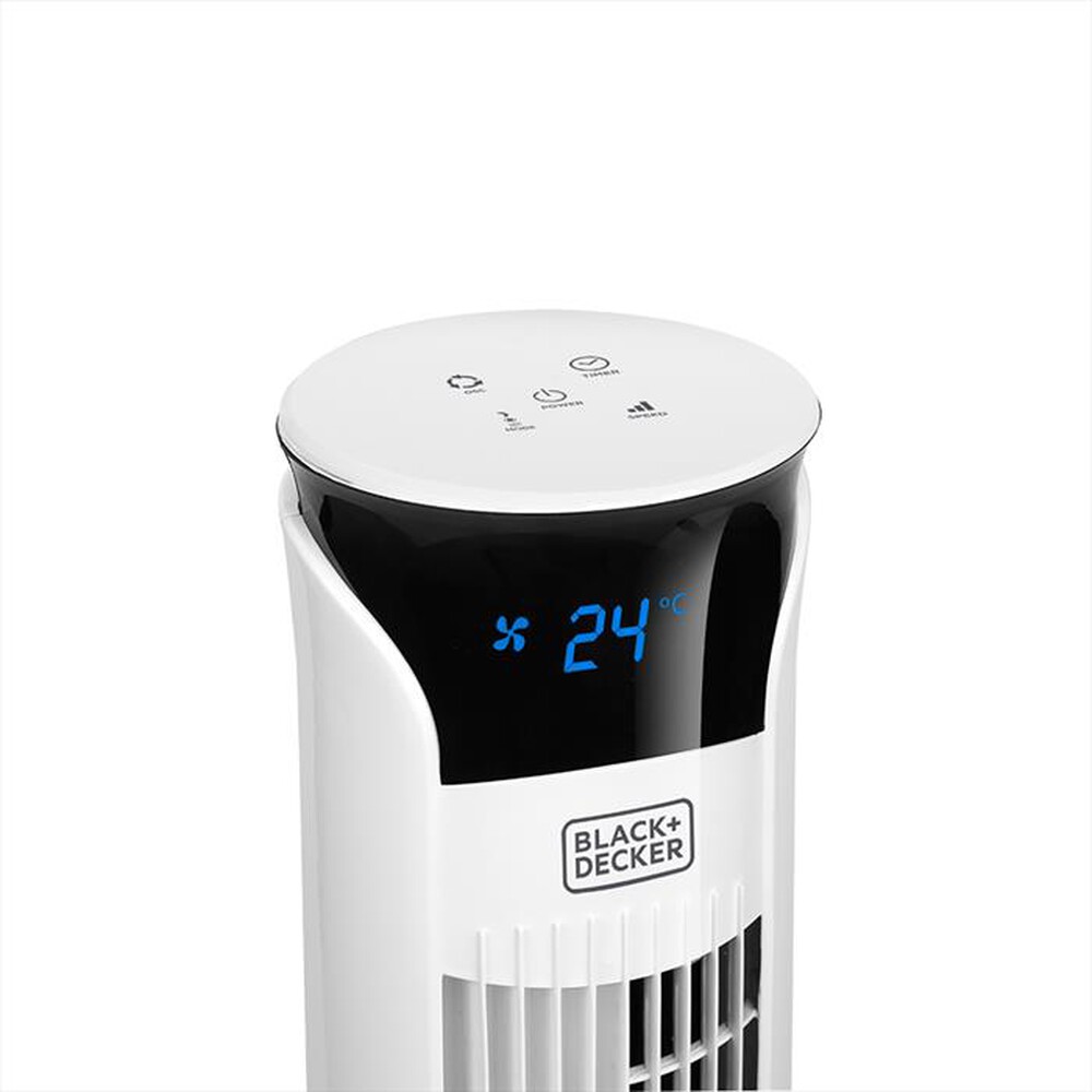 "BLACK & DECKER - Ventilatore tower BXEFT48E-Bianco"