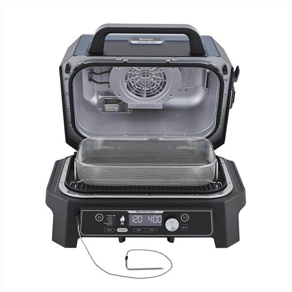 "NINJA - Barbecue elettrico Woodfire Pro Connect XL OG901EU-Blu"