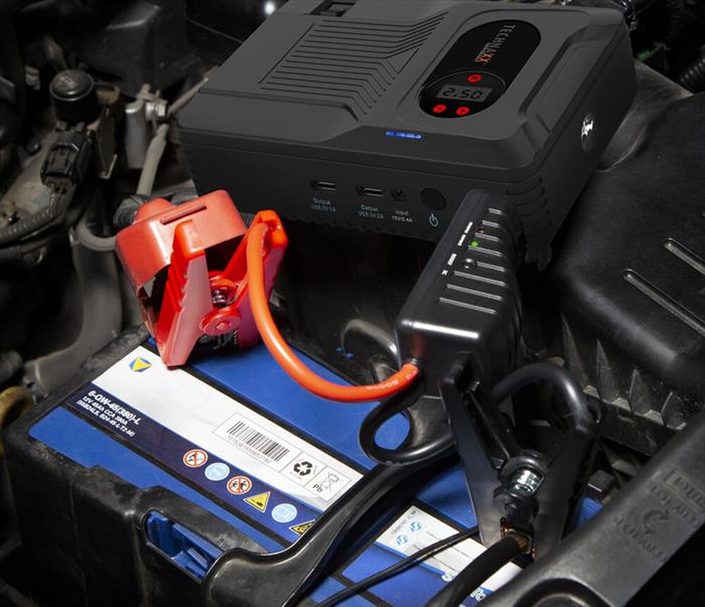 "TECHNAXX - AVVIATORE DI EMERGENZA E COMPRESSORE ARIA TX-219"